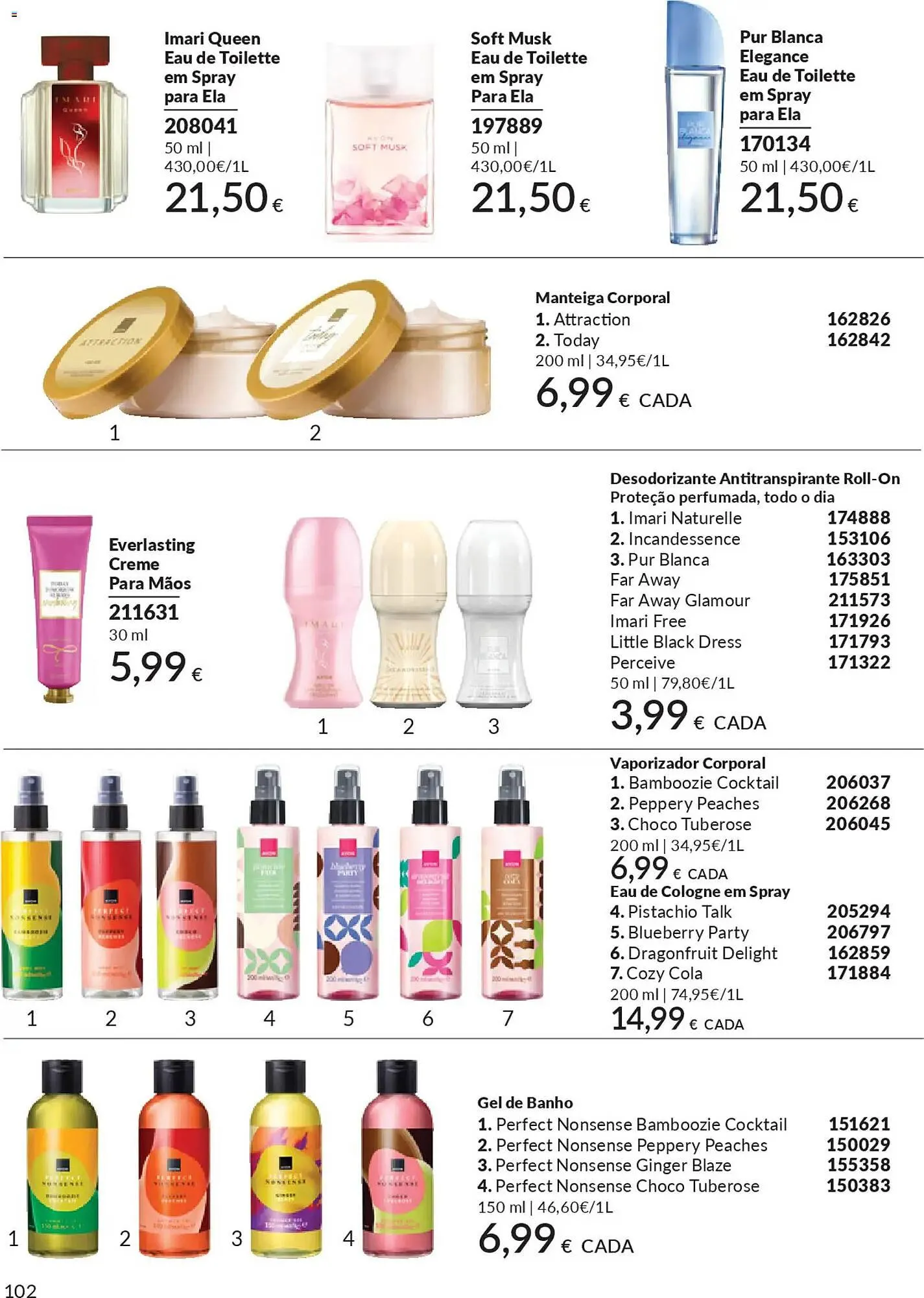 Folheto Catálogo Avon de 1 de janeiro até 1 de fevereiro 2026 - Pagina 102