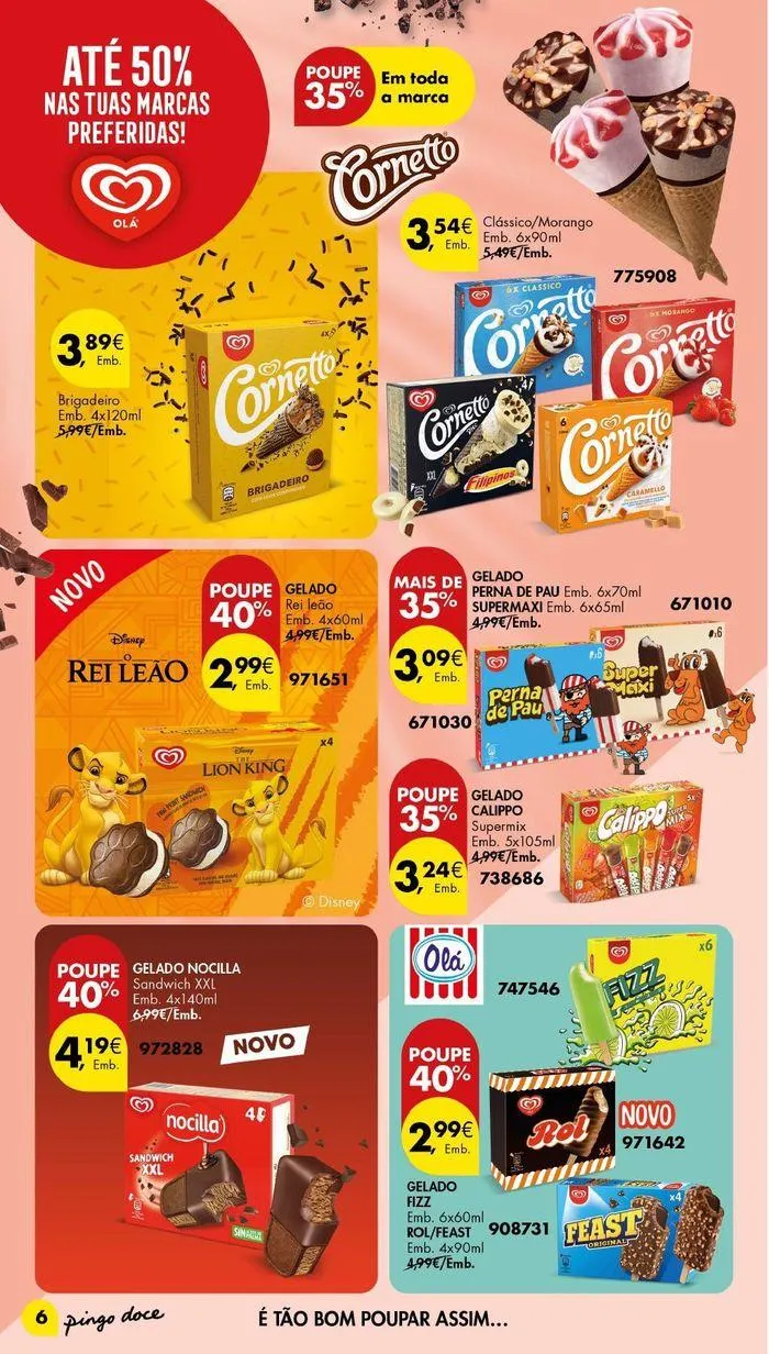 Folheto Folheto Pingo Doce de 31 de julho até 19 de agosto 2024 - Pagina 6