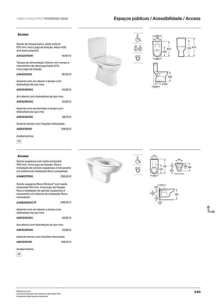 Folheto Soluções de Banho  de 6 de janeiro até 31 de dezembro 2025 - Pagina 451