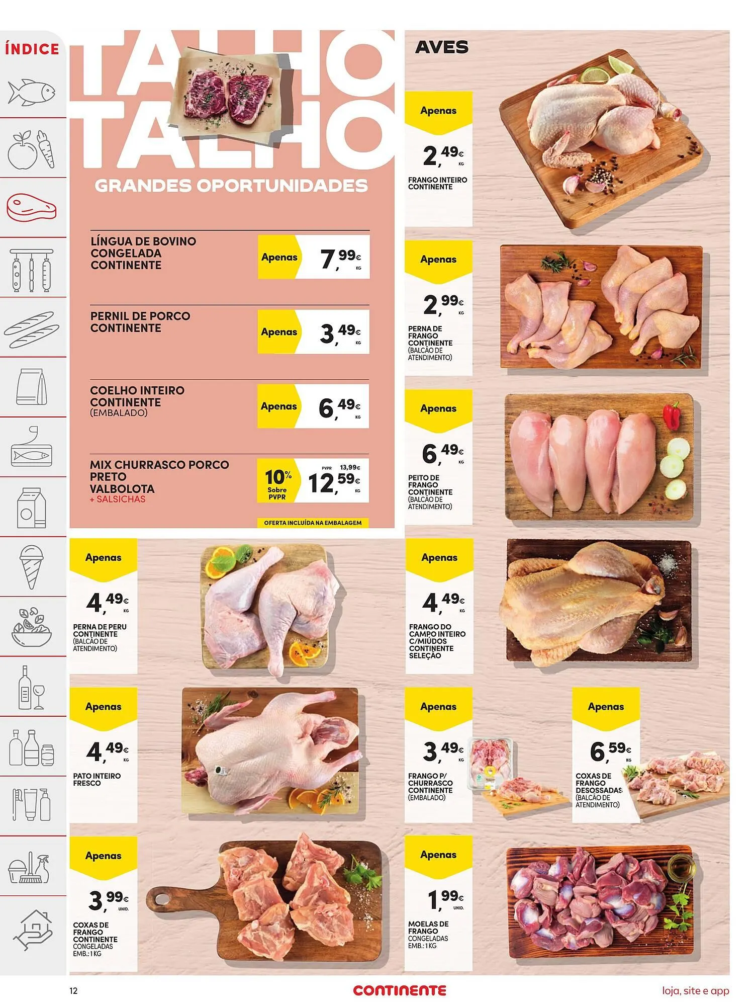 Folheto Folheto Continente de 10 de junho até 16 de junho 2025 - Pagina 12