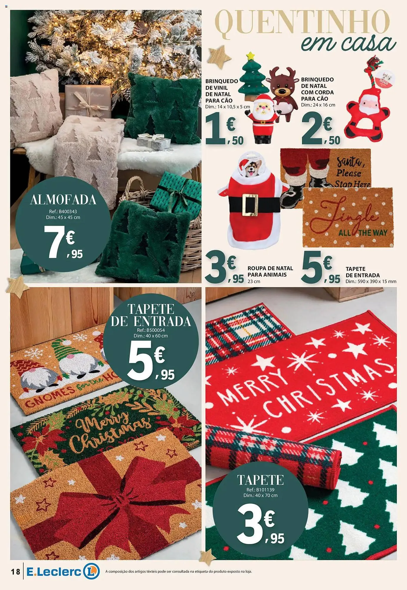 Folheto Folheto E.Leclerc de 4 de novembro até 25 de dezembro 2025 - Pagina 18