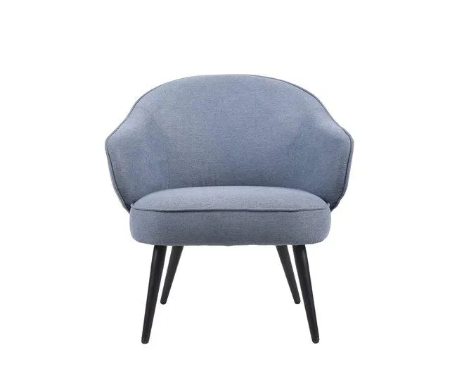 Cadeirão decorativo TITO cor azul