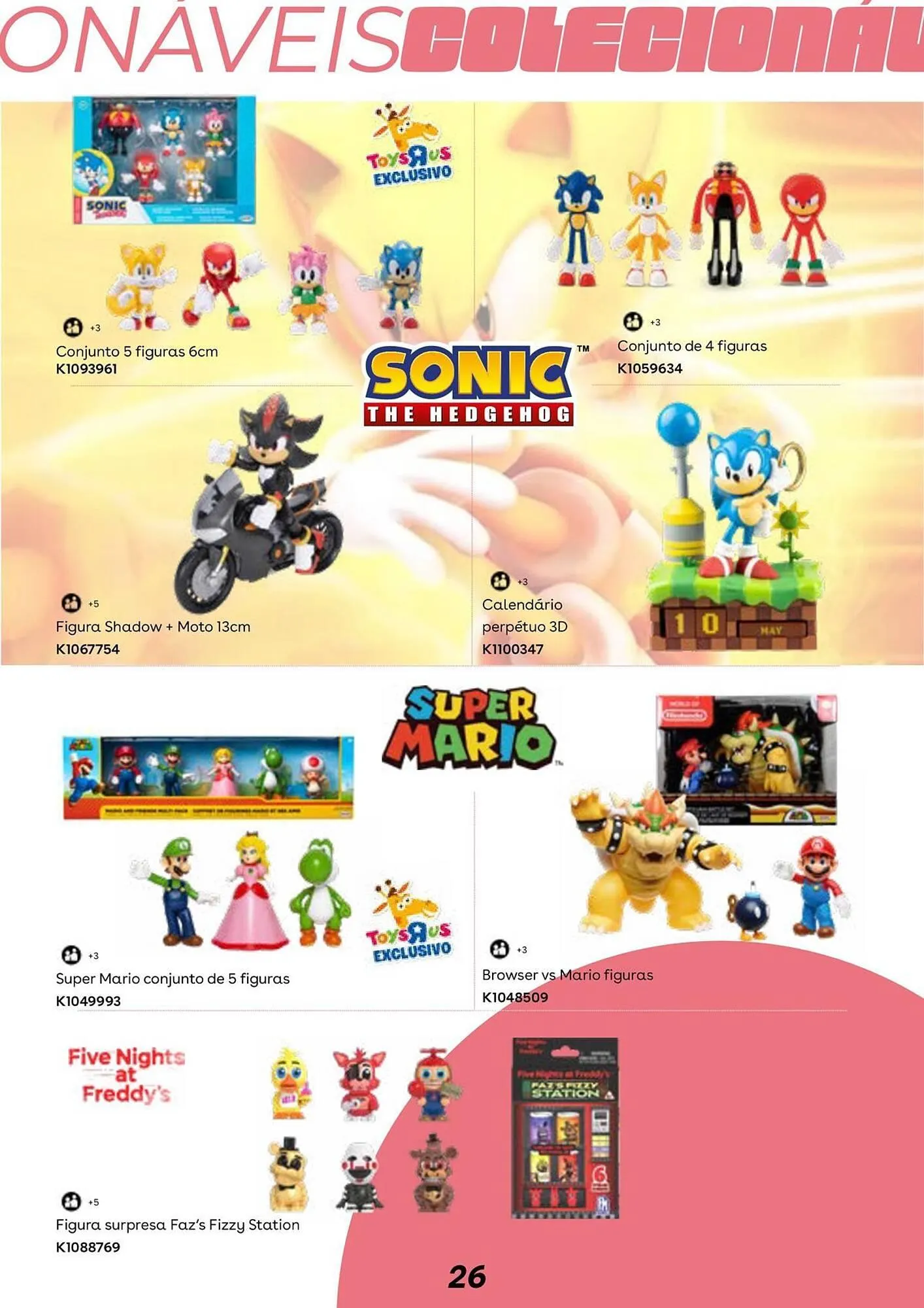 Folheto Catálogo Toys R Us de 10 de dezembro até 1 de janeiro 2026 - Pagina 26