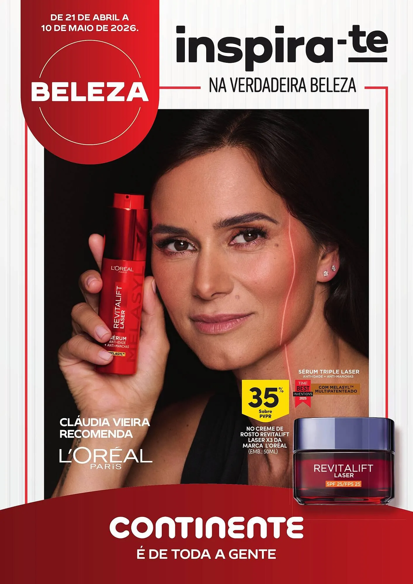 Folheto Folheto Continente de 21 de abril até 10 de maio 2026 - Pagina 1