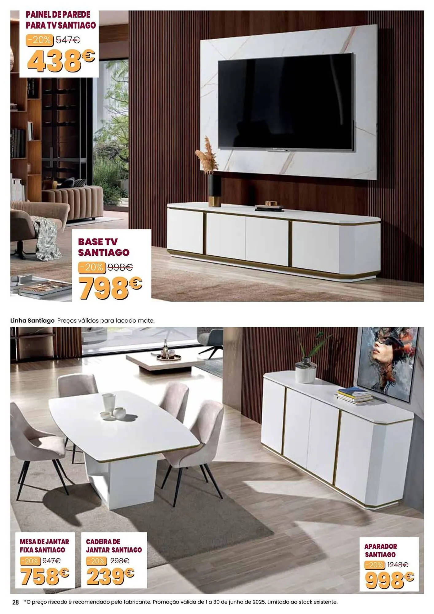 Folheto Folheto Hiper Centro do Móvel de 3 de junho até 30 de junho 2025 - Pagina 28