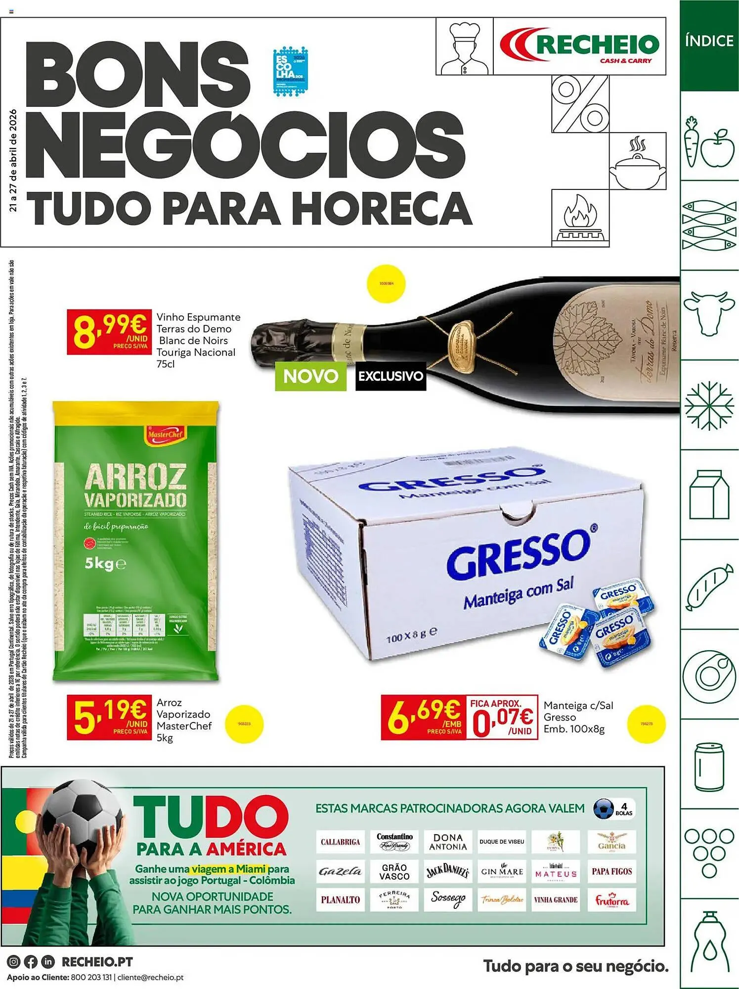 Folheto Folheto Recheio de 21 de abril até 28 de abril 2026 - Pagina 1