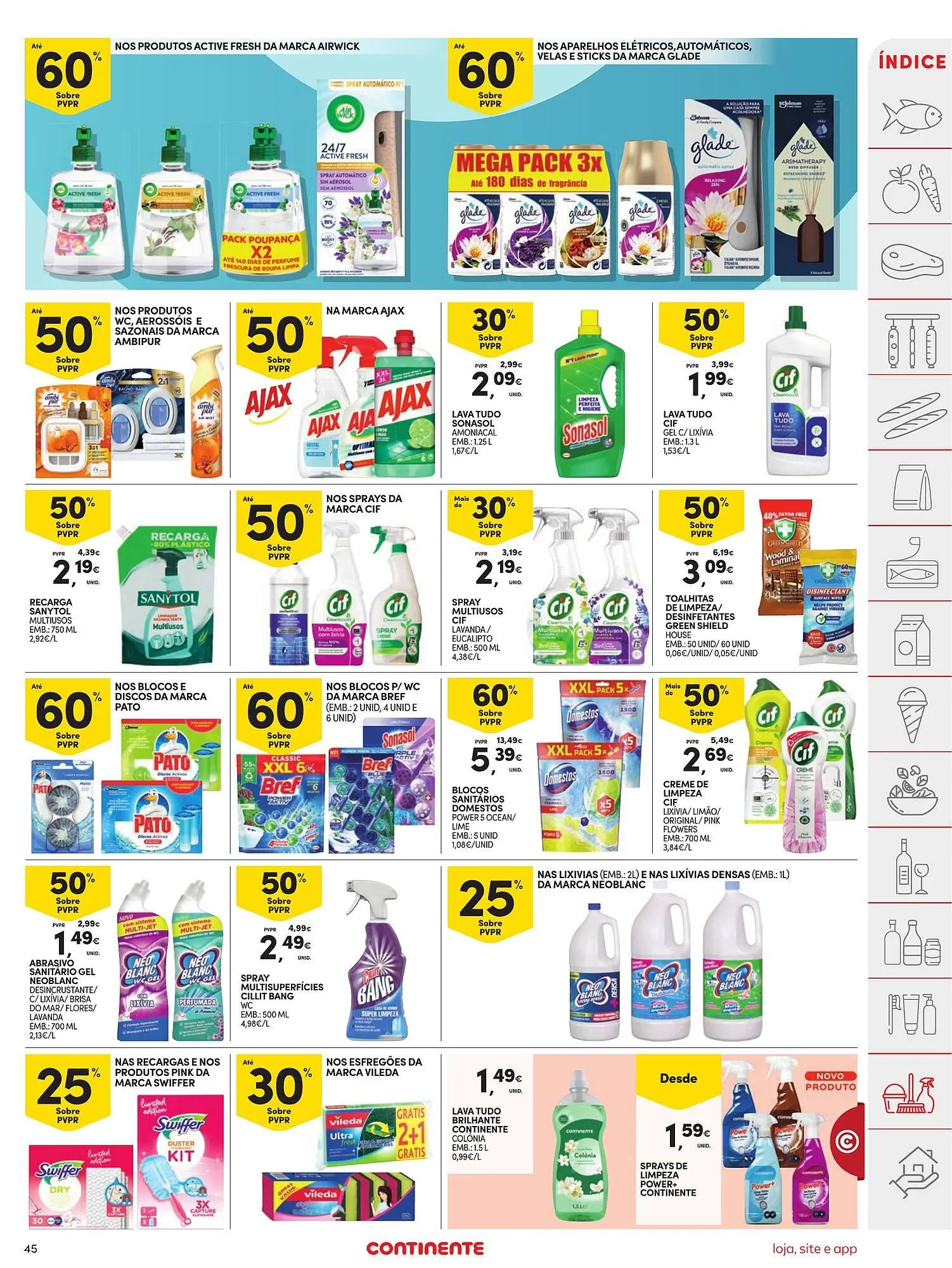 Folheto Folheto Continente de 4 de fevereiro até 10 de fevereiro 2025 - Pagina 45