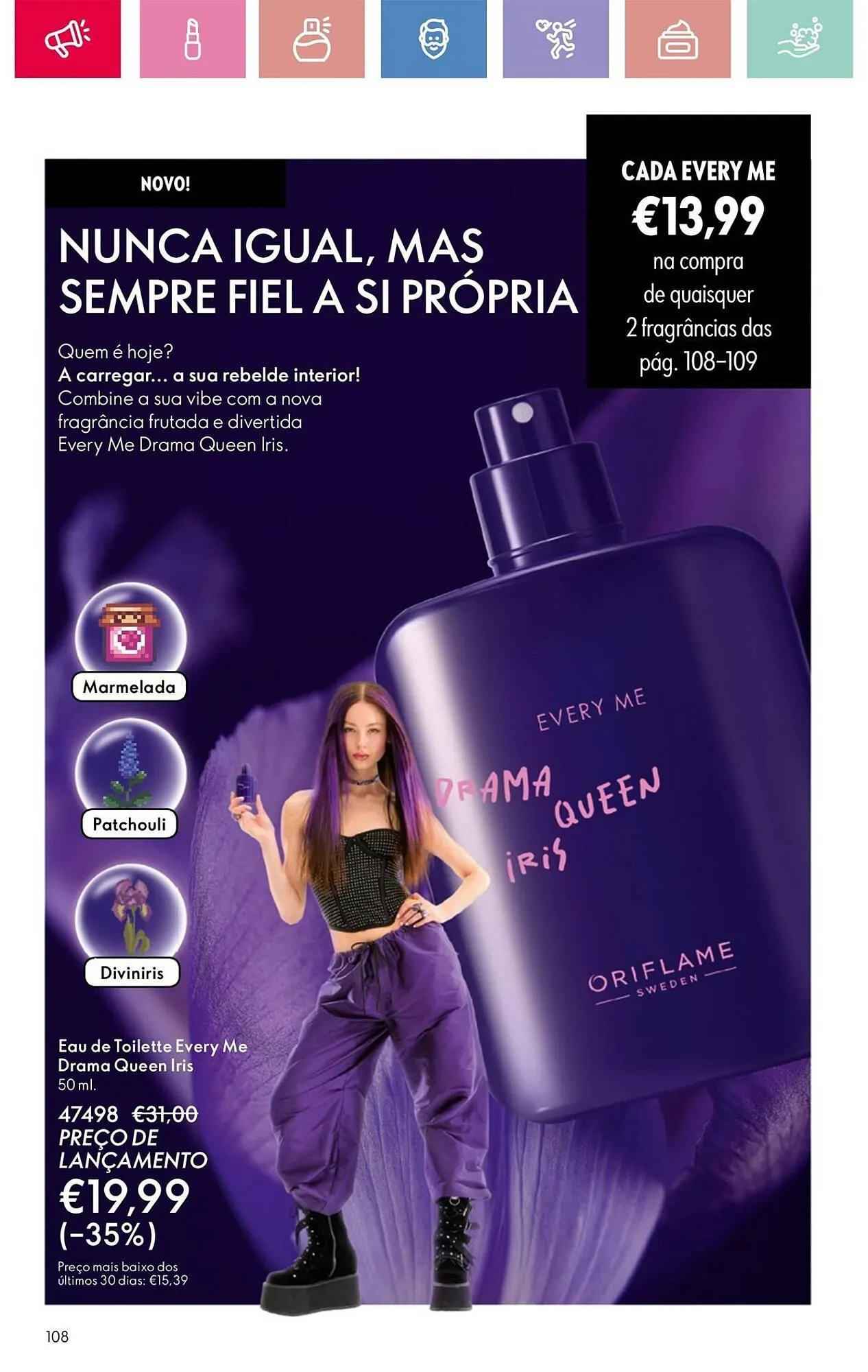 Folheto Folheto Oriflame de 4 de maio até 24 de maio 2025 - Pagina 108