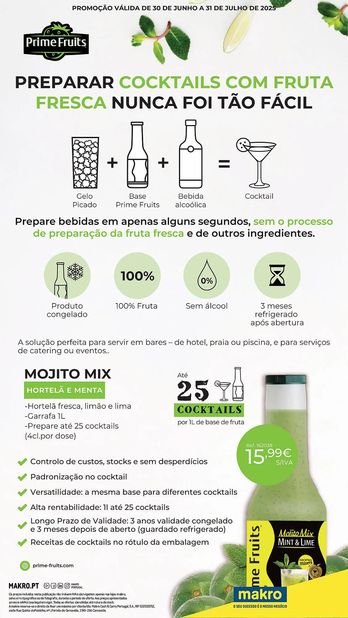 Folheto Folheto Makro de 30 de junho até 31 de julho 2025 - Pagina 1