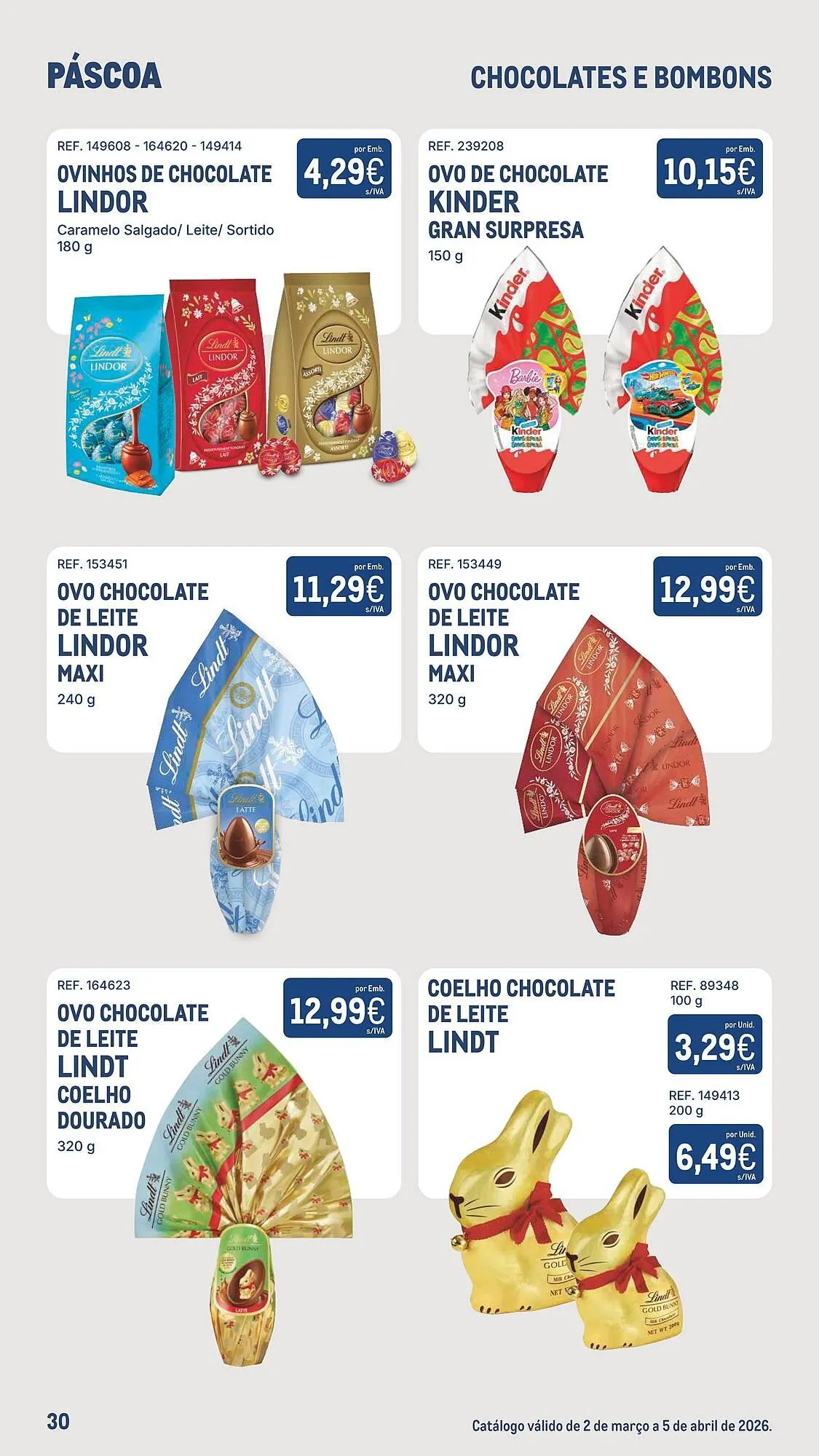 Folheto Catálogo Makro de 2 de março até 5 de abril 2026 - Pagina 30