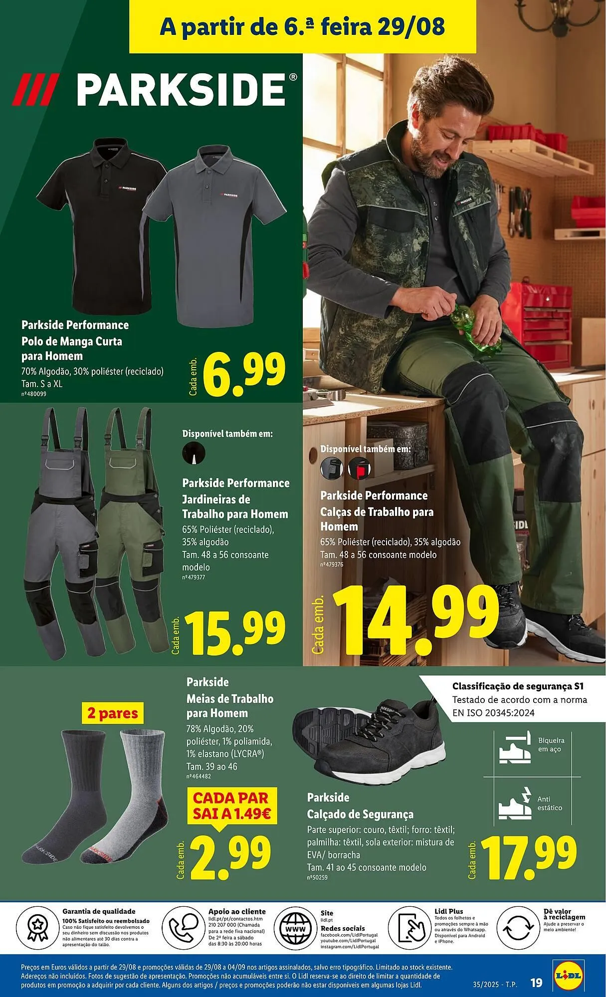 Folheto Folheto Lidl de 25 de agosto até 31 de agosto 2025 - Pagina 19