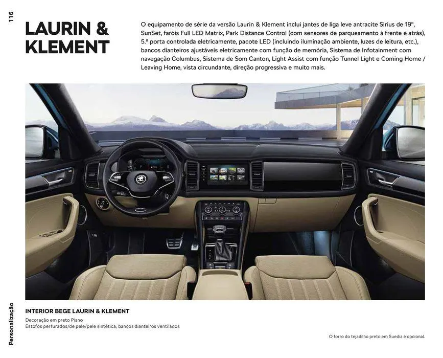 Folheto Škoda Kodiaq de 6 de setembro até 6 de setembro 2024 - Pagina 116