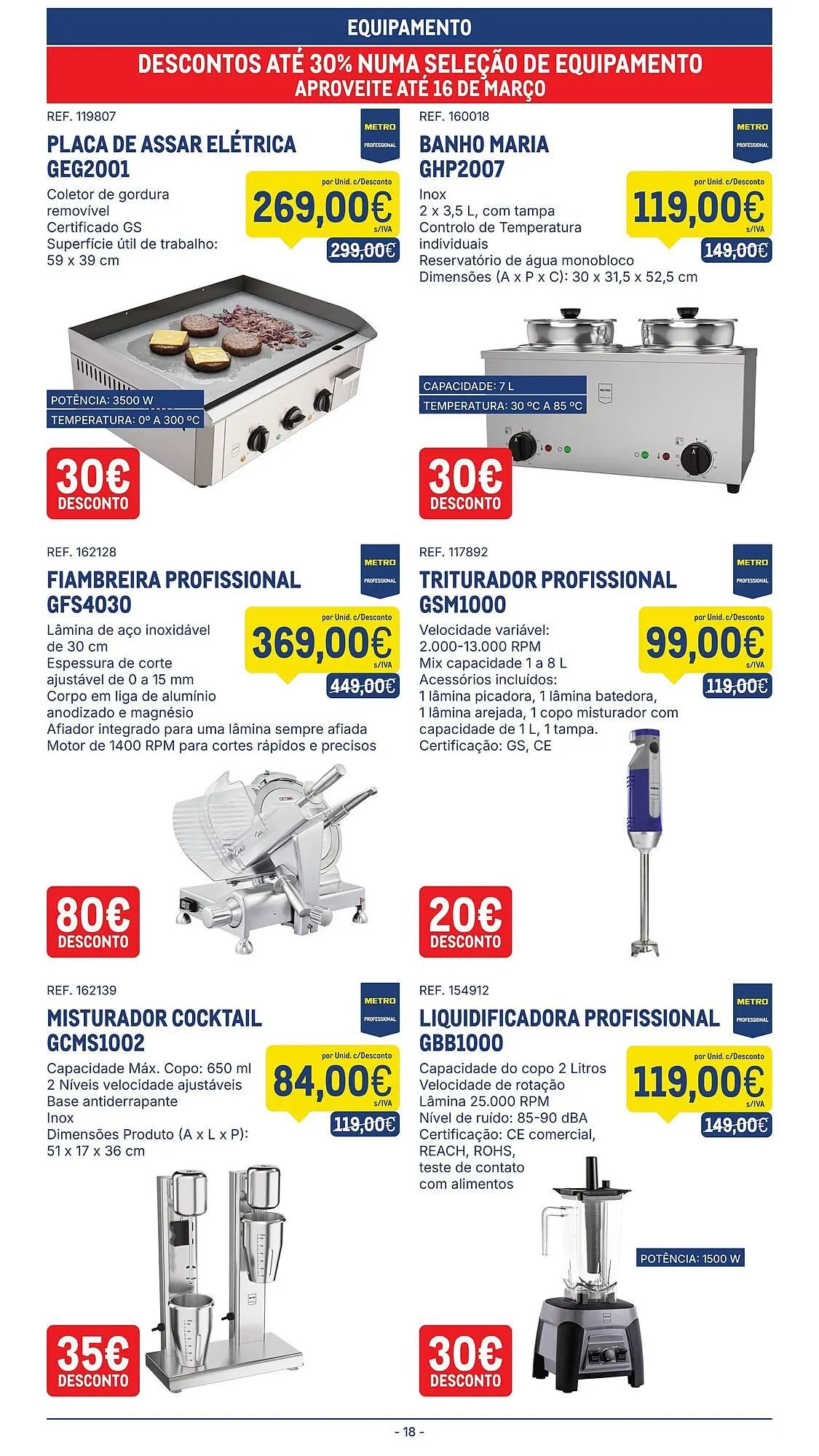 Folheto Catálogo Makro de 10 de março até 16 de março 2026 - Pagina 18