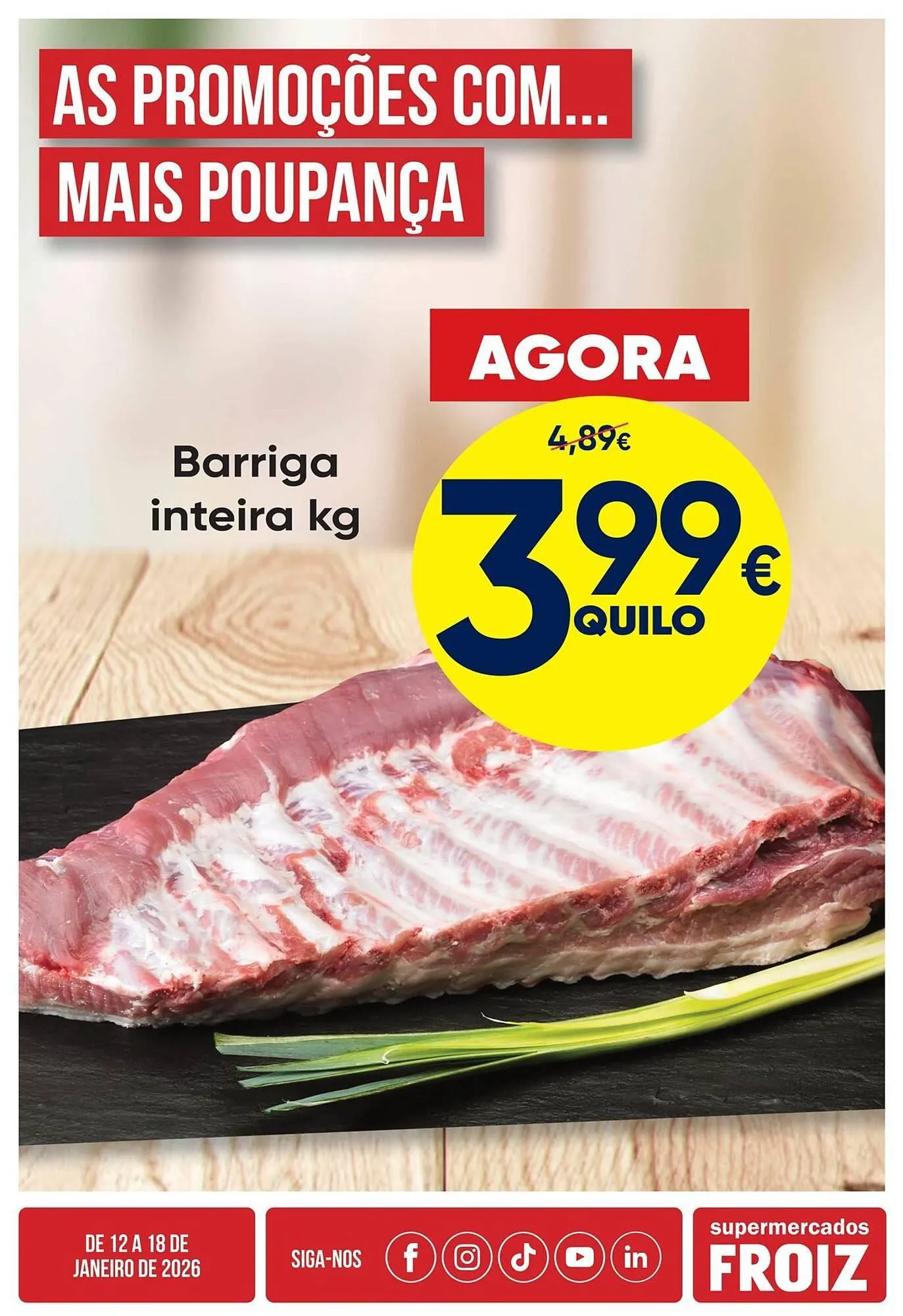 Folheto Folheto Froiz de 12 de janeiro até 18 de janeiro 2026 - Pagina 1