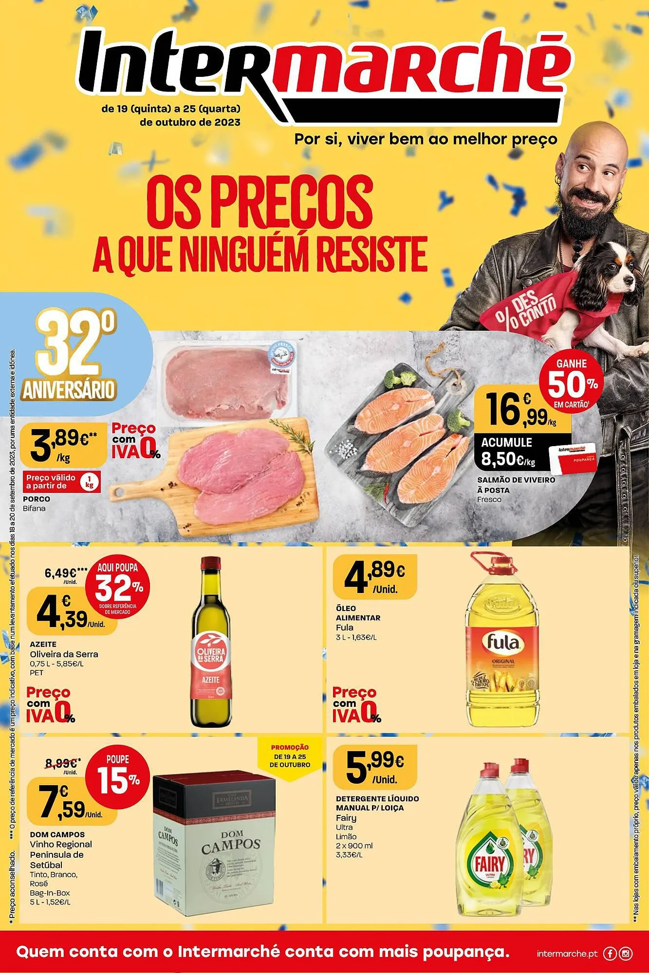 Folheto Folheto Intermarché de 19 de outubro até 25 de outubro 2023 - Pagina 1