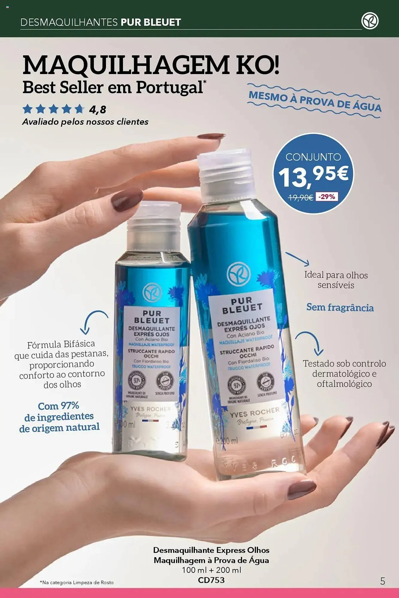 Folheto Folheto Yves Rocher de 30 de janeiro até 26 de fevereiro 2025 - Pagina 5