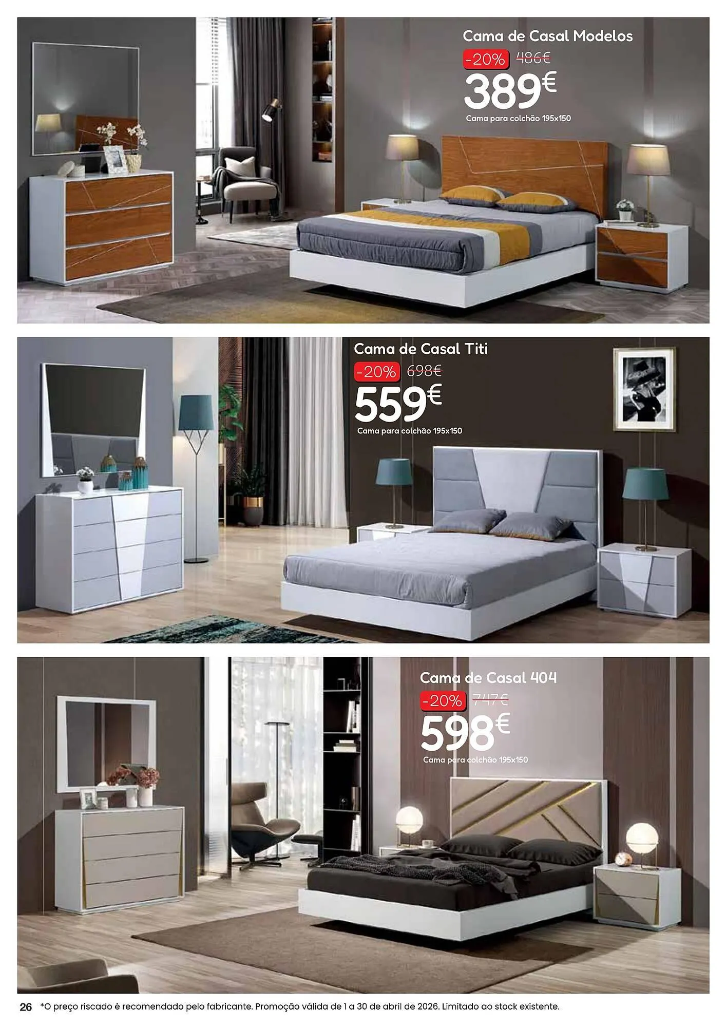 Folheto Folheto Hiper Centro do Móvel de 13 de abril até 30 de abril 2026 - Pagina 26