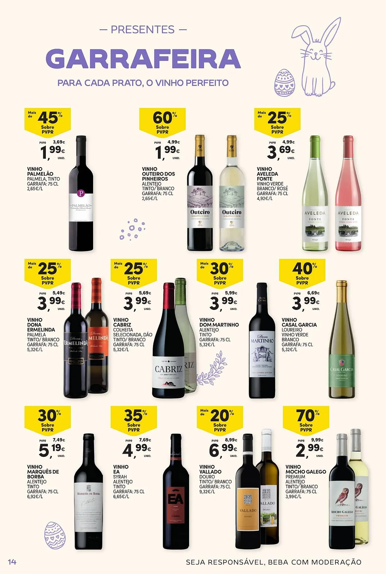 Folheto Folheto Continente de 17 de março até 5 de abril 2026 - Pagina 14