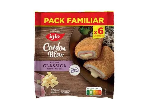 cordon bleu iglo frango 600g 6un