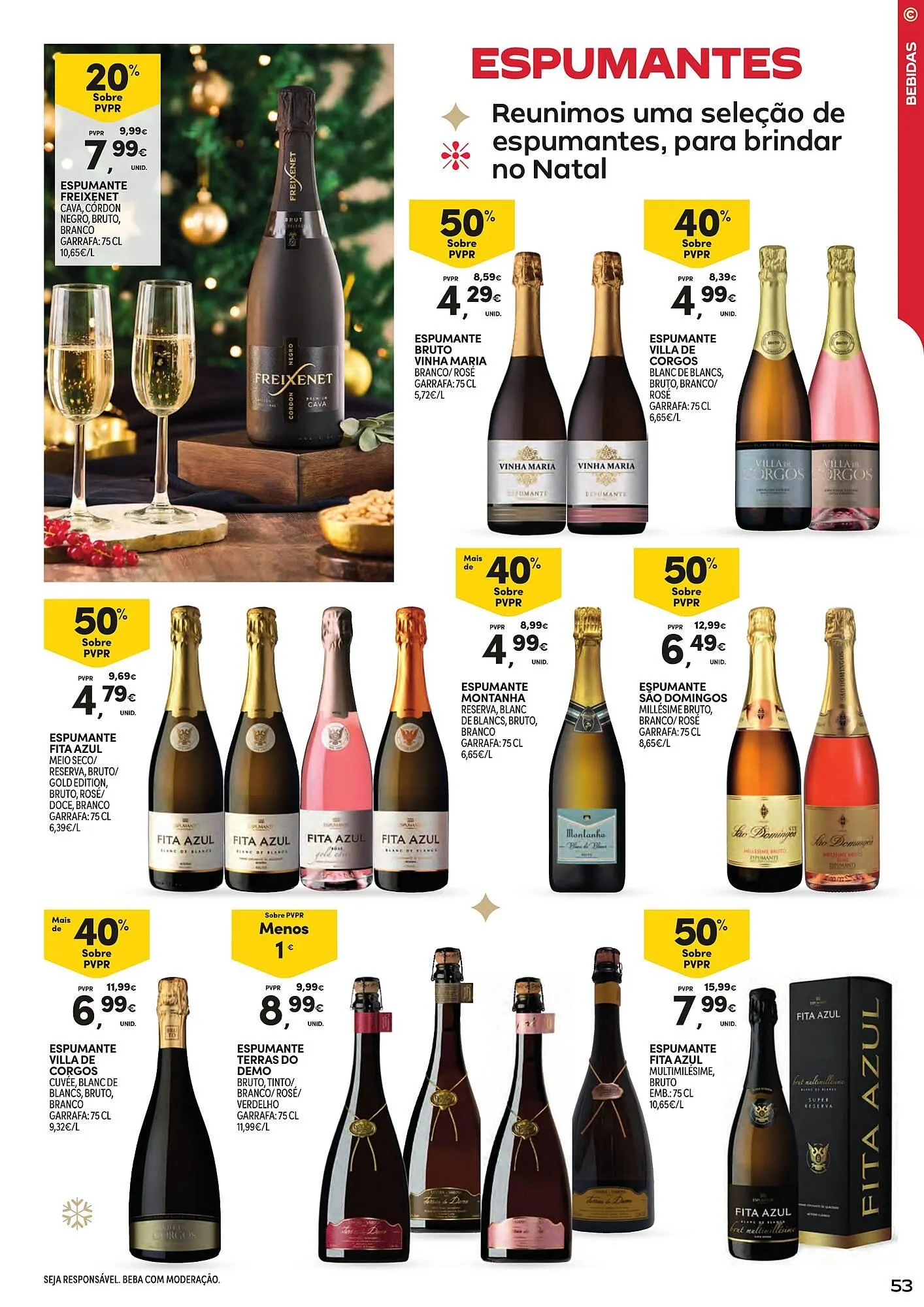 Folheto Folheto Continente de 18 de novembro até 24 de dezembro 2025 - Pagina 53