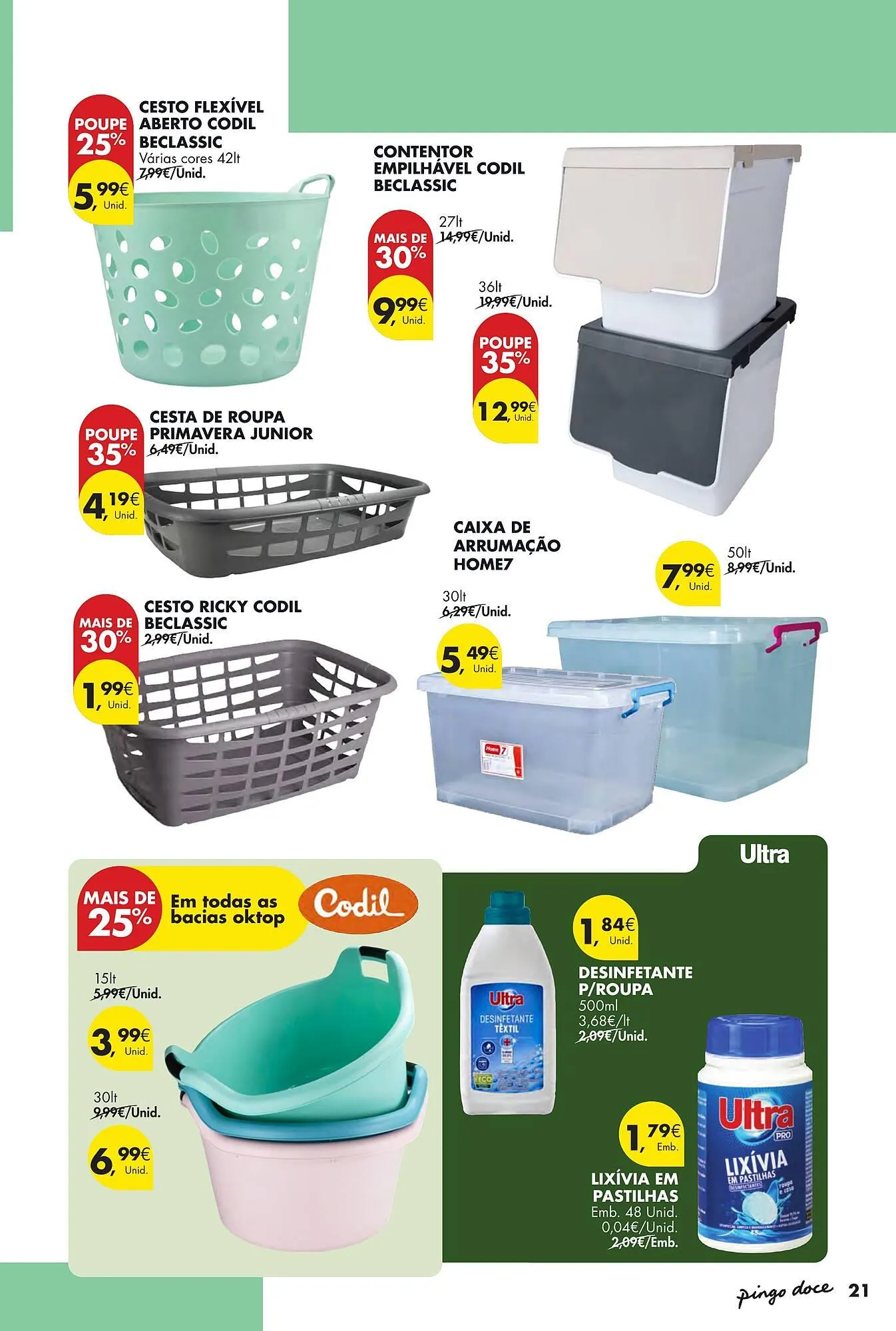 Folheto Folheto Pingo Doce de 6 de março até 26 de março 2025 - Pagina 21