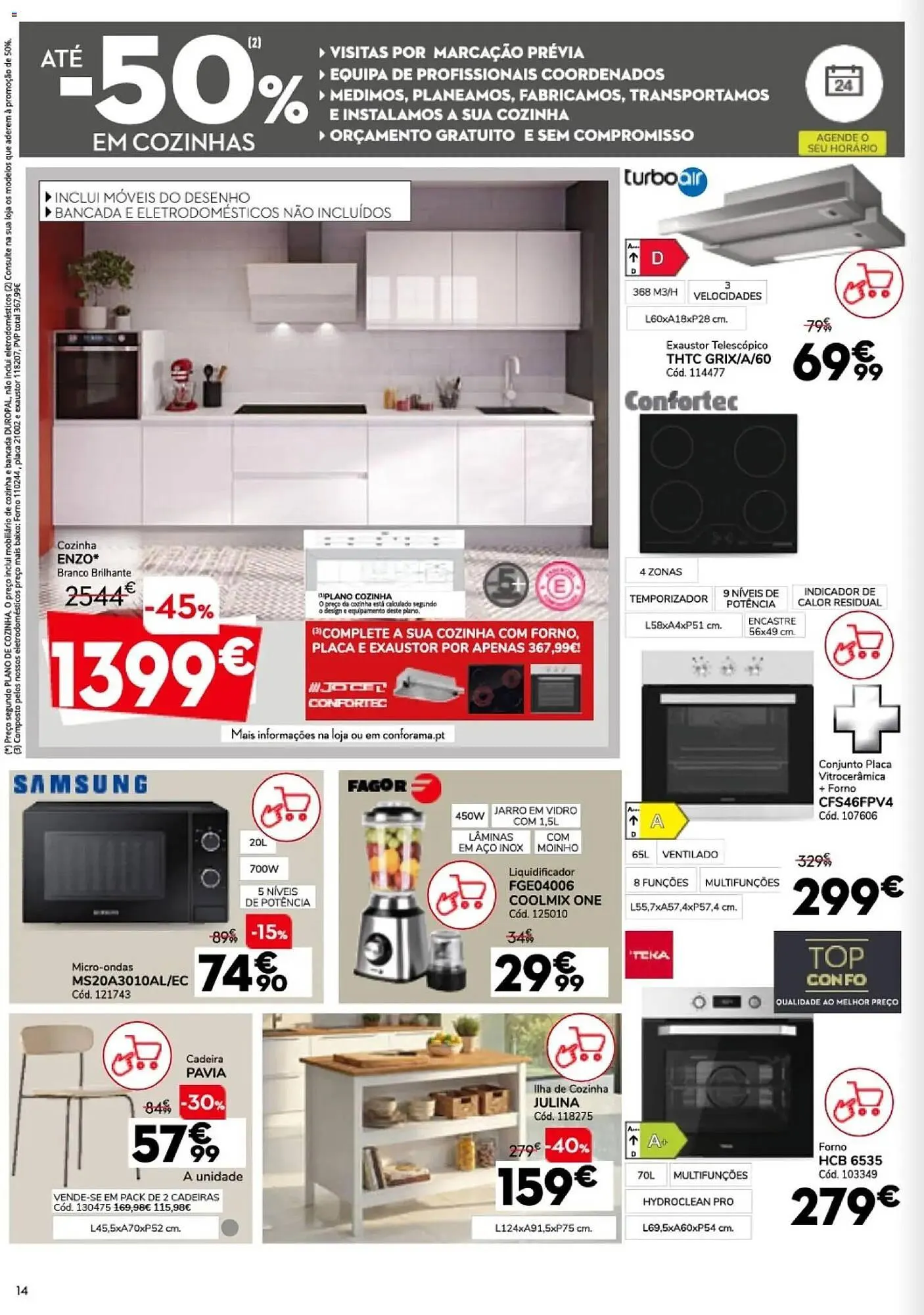 Folheto Folheto Conforama de 30 de abril até 26 de maio 2026 - Pagina 14