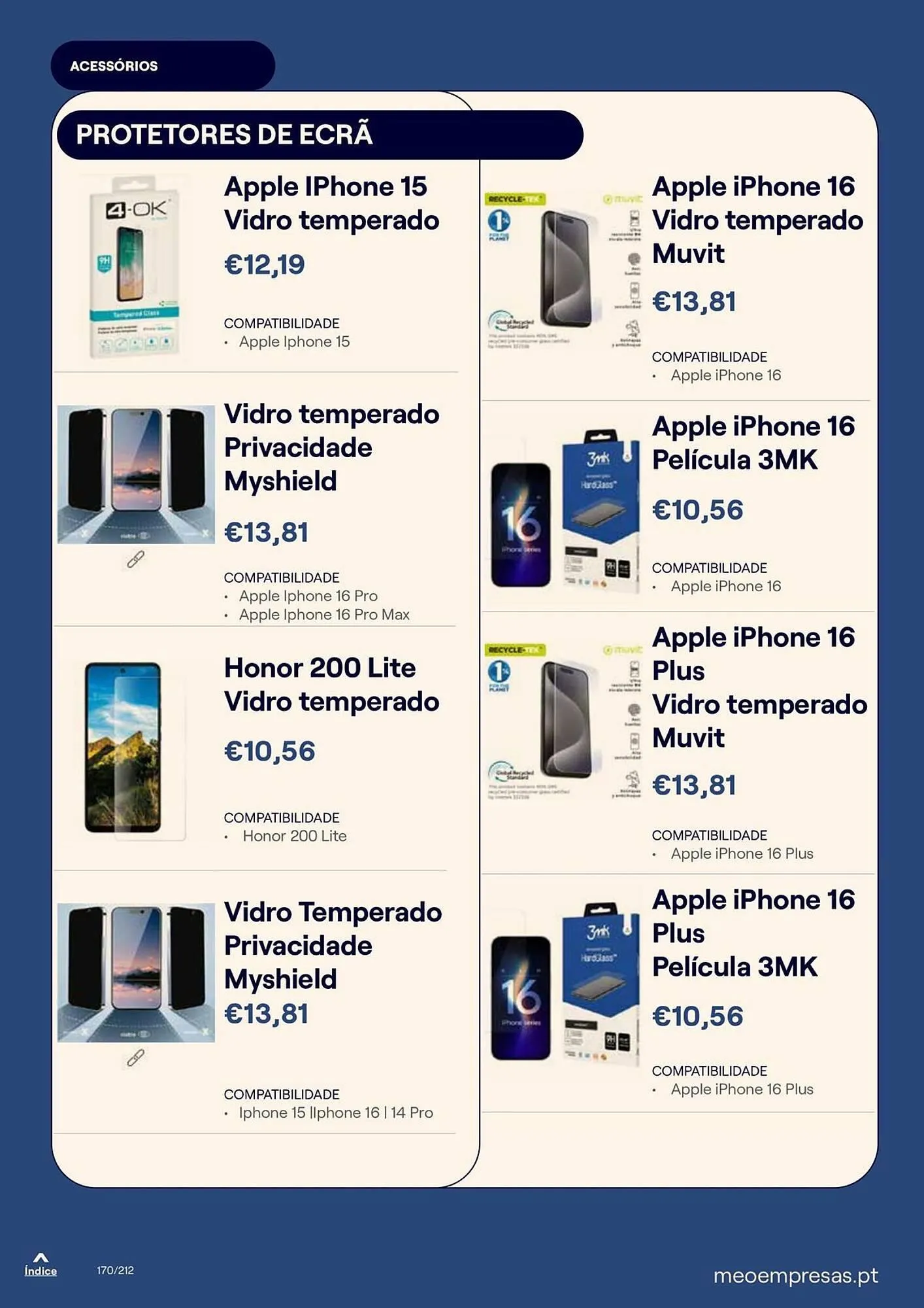 Folheto Catálogo MEO de 20 de outubro até 31 de dezembro 2025 - Pagina 170