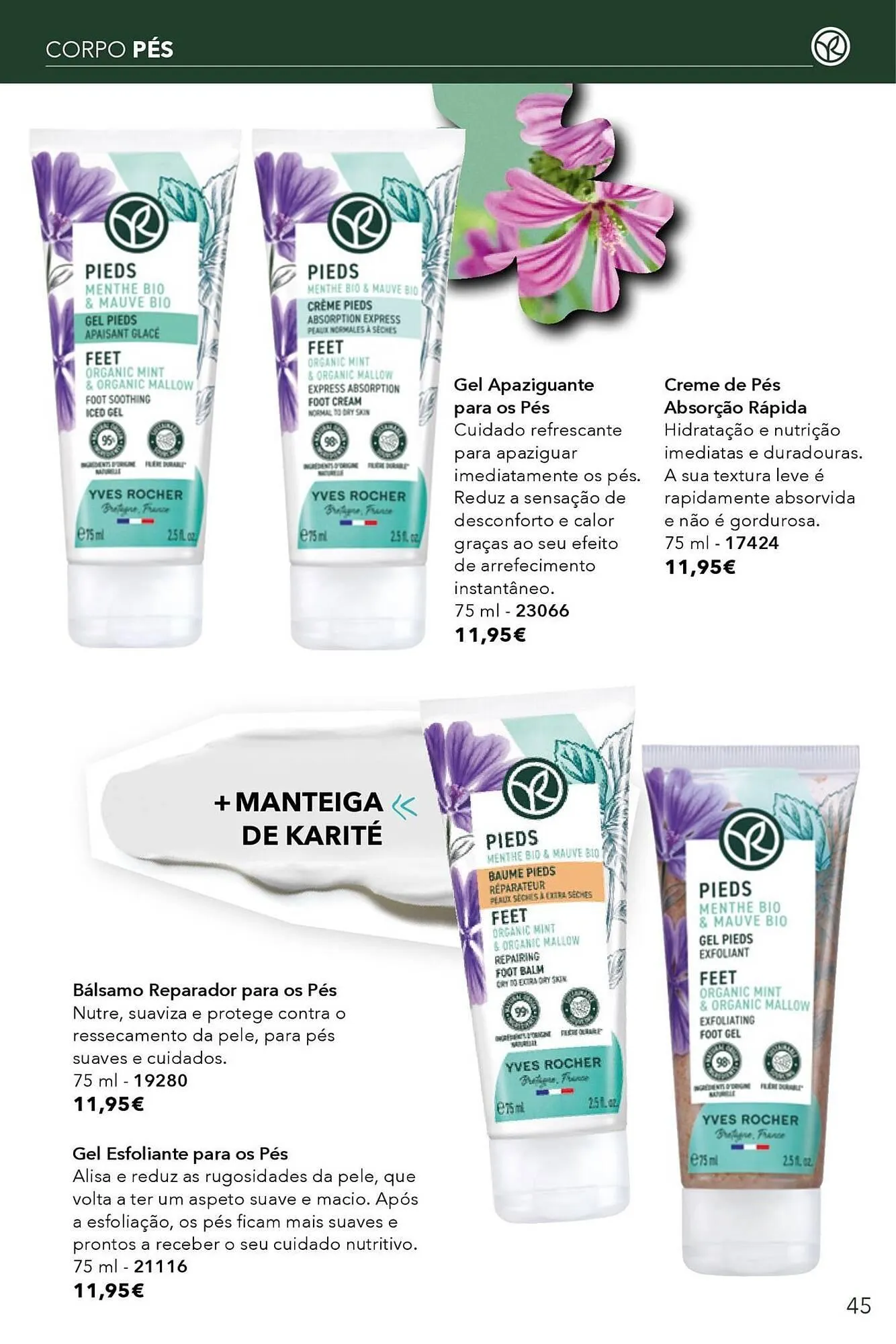 Folheto Folheto Yves Rocher de 30 de janeiro até 26 de fevereiro 2025 - Pagina 45