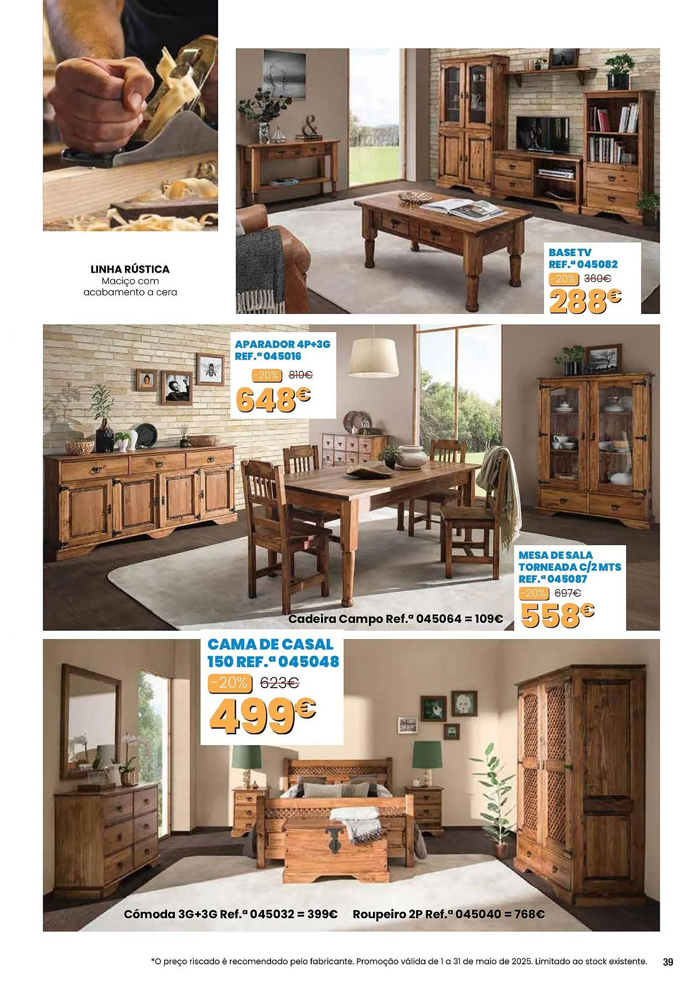 Folheto Folheto Hiper Centro do Móvel de 1 de maio até 31 de maio 2025 - Pagina 39