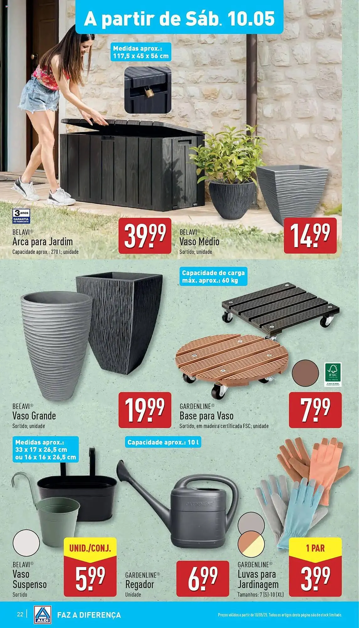 Folheto Folheto ALDI de 7 de maio até 13 de maio 2025 - Pagina 22