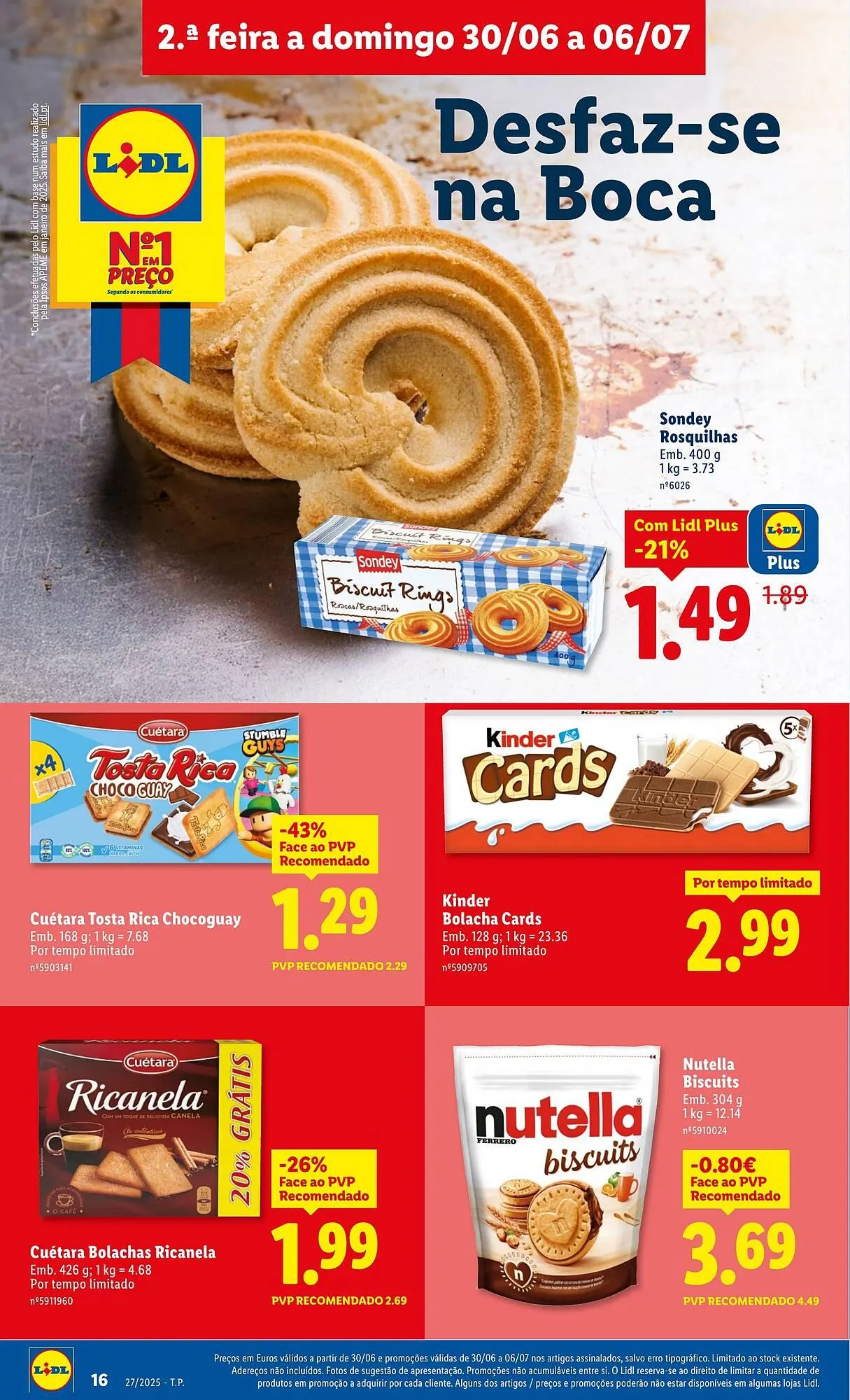 Folheto Folheto Lidl de 30 de junho até 7 de julho 2025 - Pagina 16