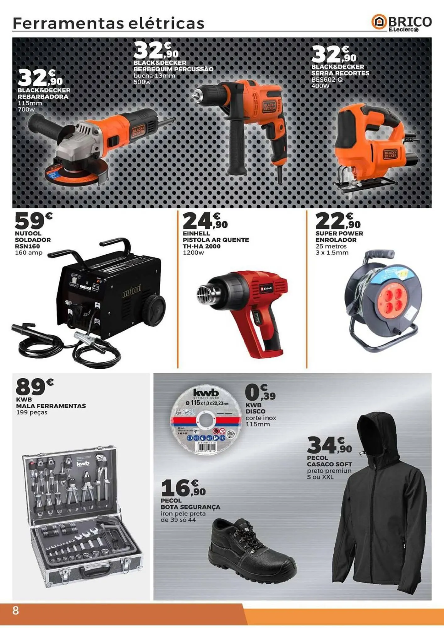Folheto Folheto E.Leclerc de 31 de março até 20 de abril 2025 - Pagina 8