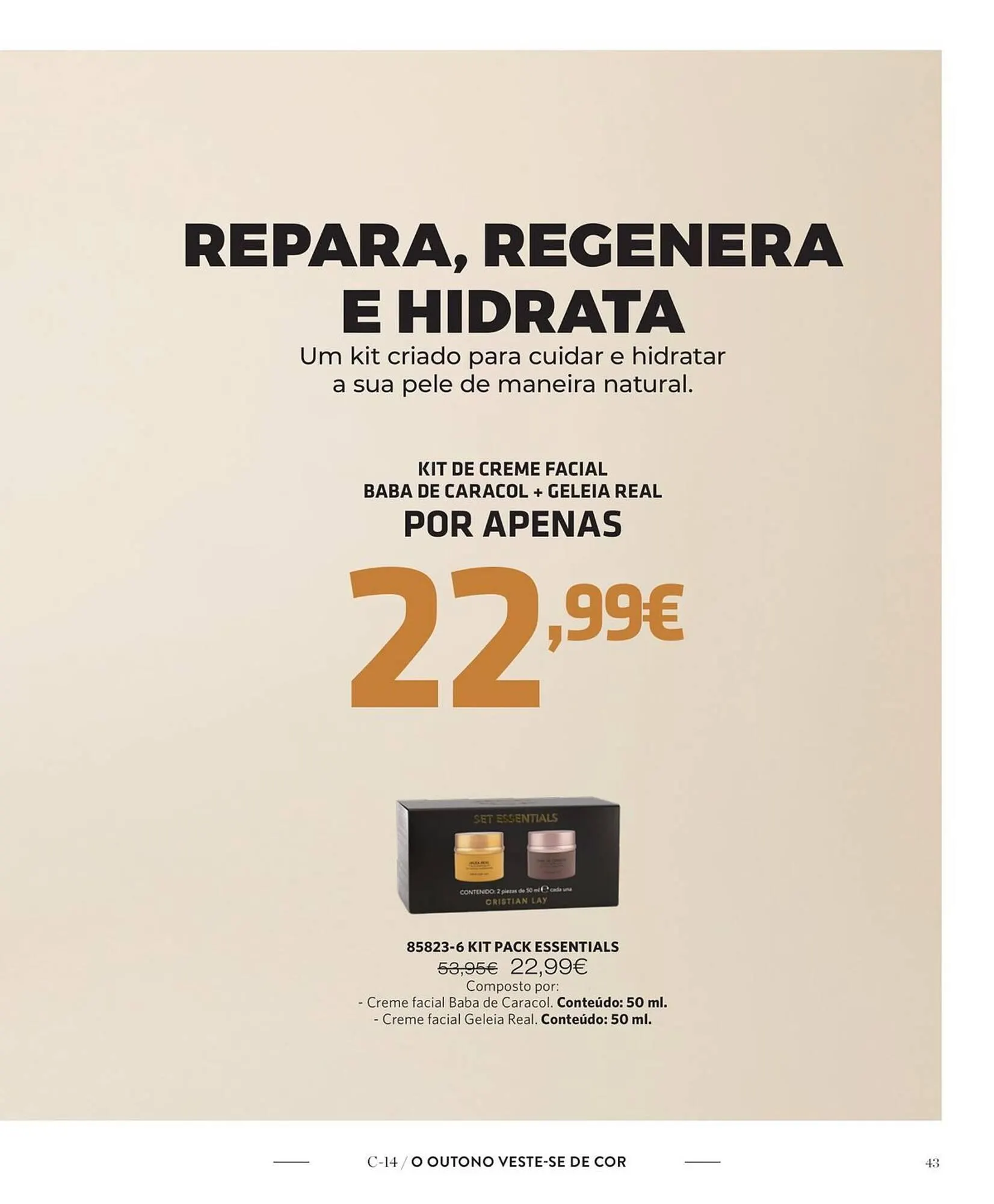 Folheto Catálogo Cristian Lay de 29 de setembro até 19 de outubro 2025 - Pagina 43