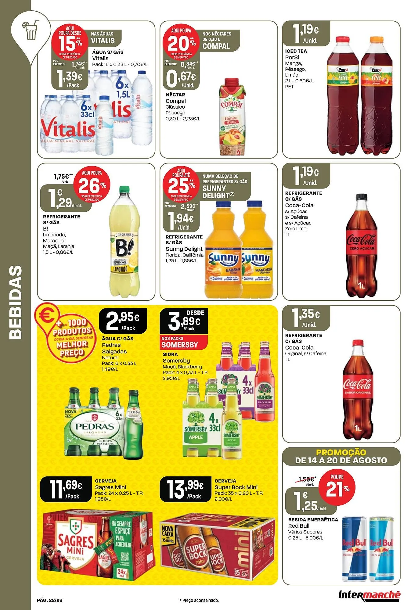 Folheto Folheto Intermarché de 14 de agosto até 20 de agosto 2025 - Pagina 22