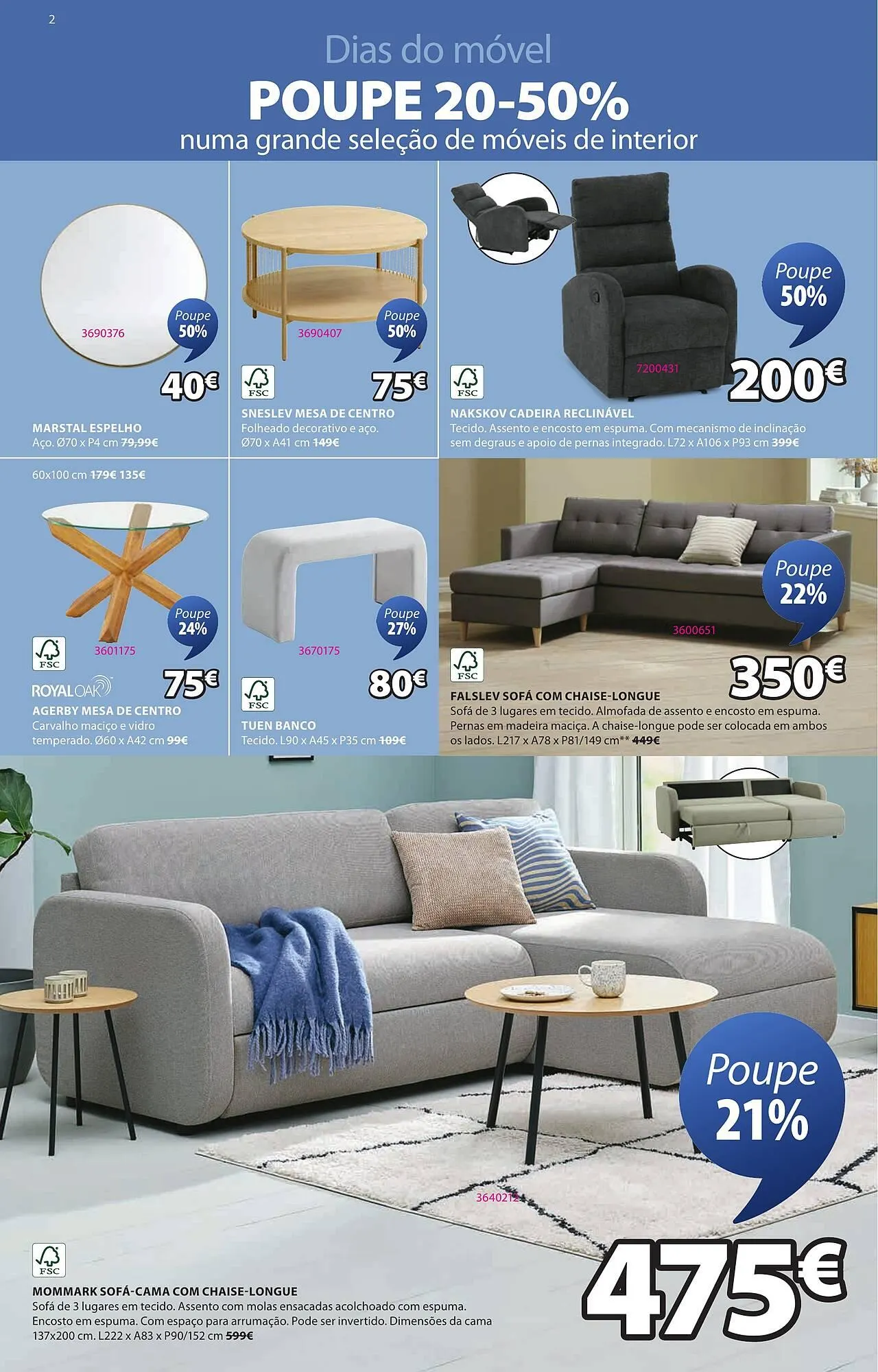 Folheto Folheto JYSK de 27 de fevereiro até 26 de março 2025 - Pagina 2