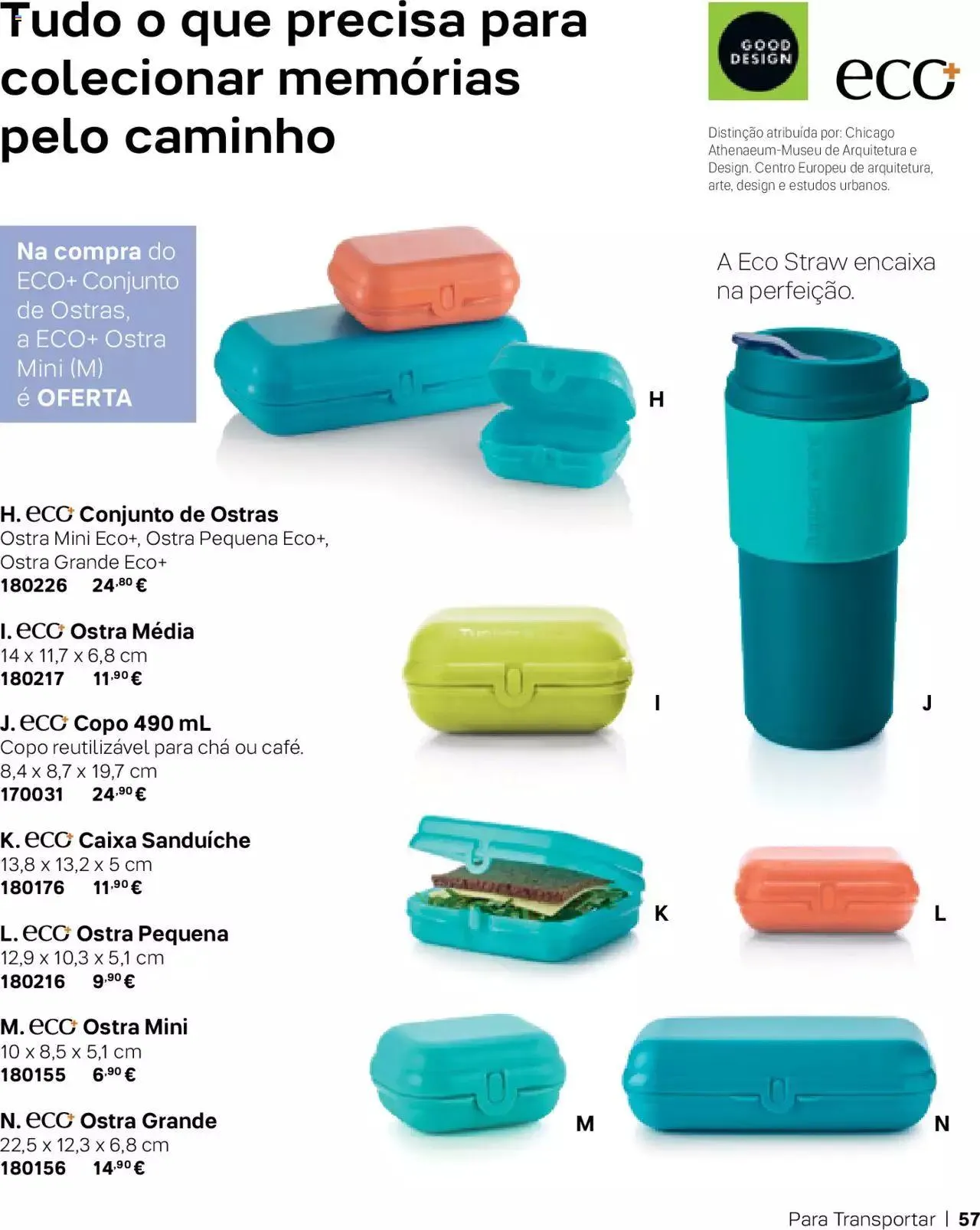 Folheto Tupperware Catálogo de 1 de setembro até 31 de dezembro 2023 - Pagina 57