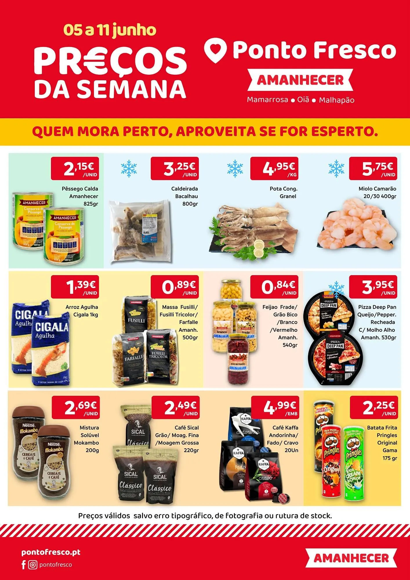 Folheto Folheto Ponto Fresco de 5 de junho até 11 de junho 2025 - Pagina 1