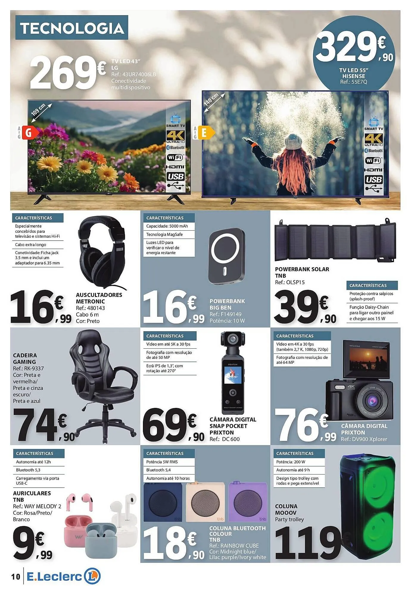 Folheto Folheto E.Leclerc de 29 de janeiro até 11 de fevereiro 2026 - Pagina 10