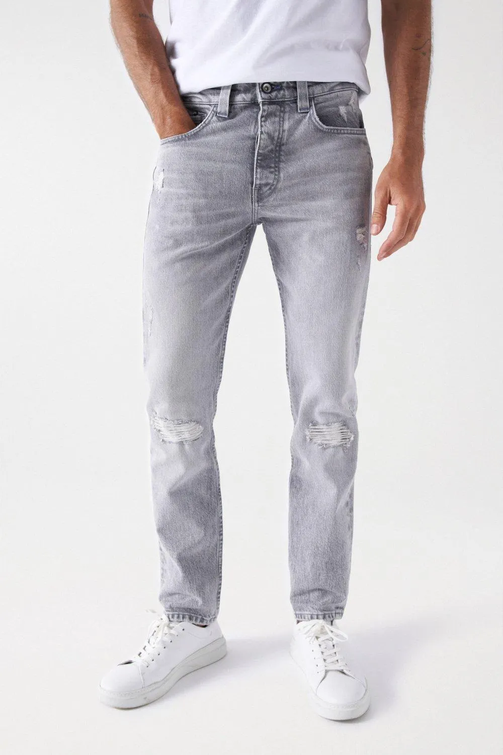 JEANS SLIM CRAFT SERIES DESTROYED