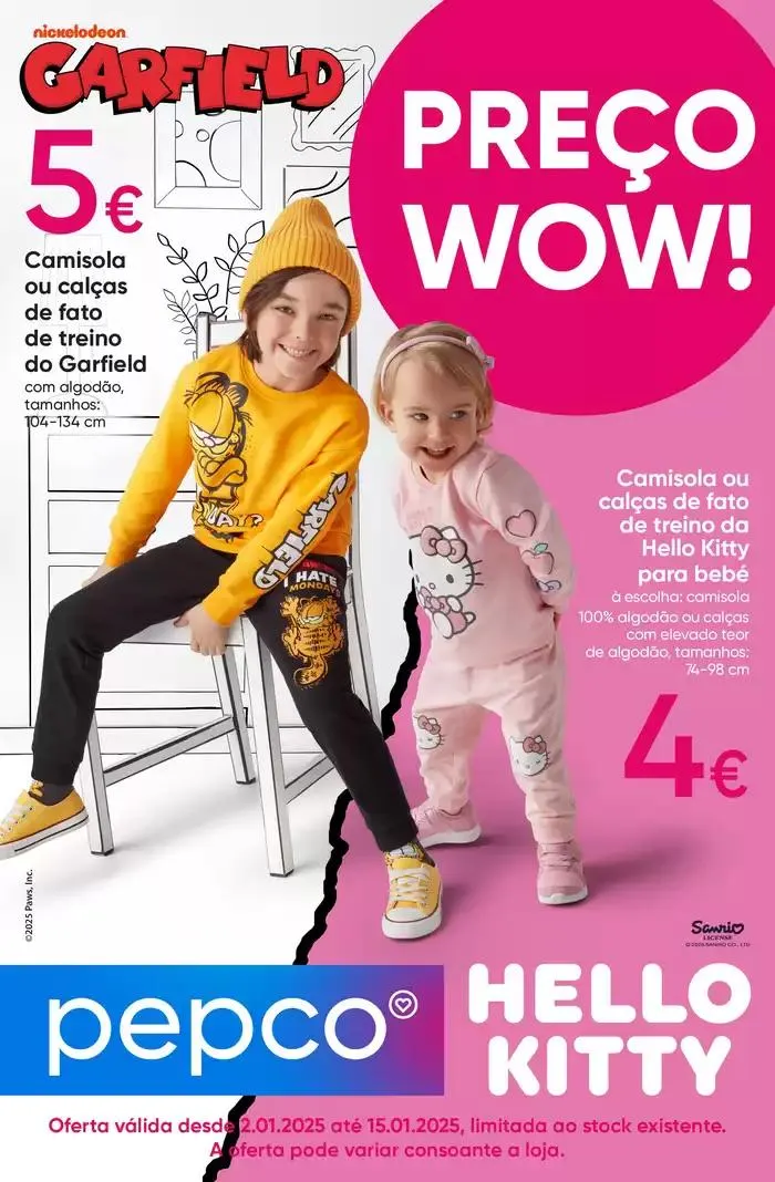 Folheto Preço WOW! de 2 de janeiro até 15 de janeiro 2025 - Pagina 1