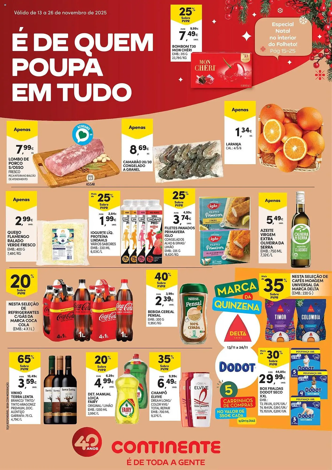 Folheto Continente - 1