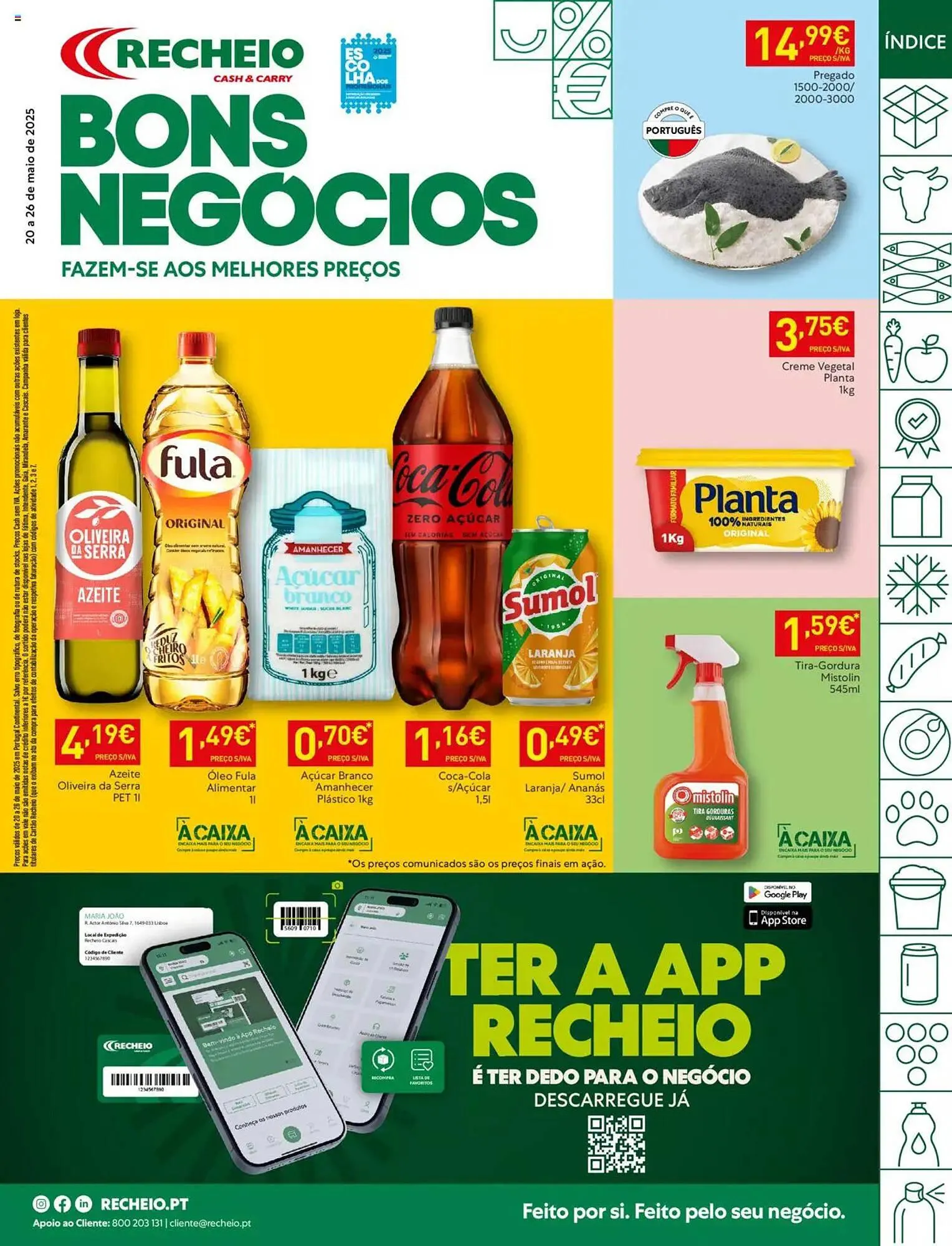 Folheto Folheto Recheio de 20 de maio até 27 de maio 2025 - Pagina 1