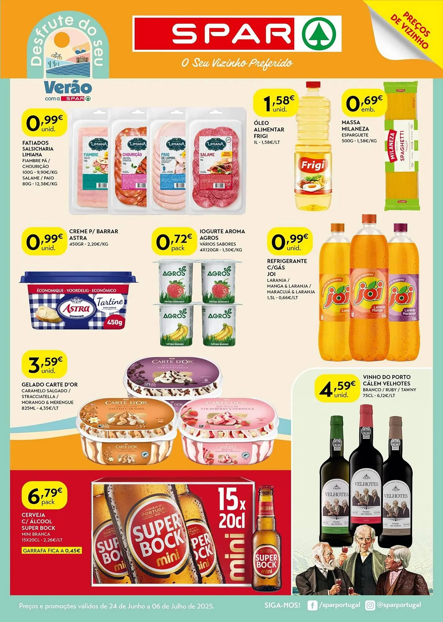 Folheto Folheto Spar de 24 de junho até 6 de julho 2025 - Pagina 1