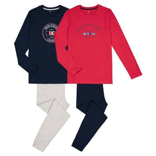 Lote de 2 pijamas com motivo bandeira