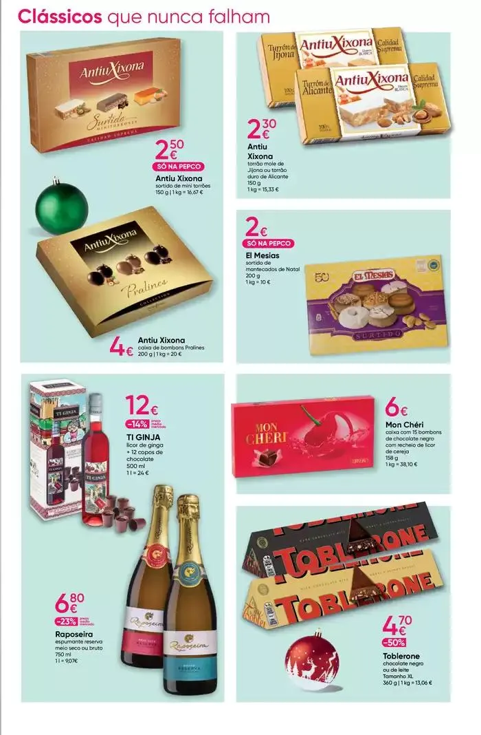 Folheto Alimentação e drogaria de 4 de novembro até 24 de dezembro 2024 - Pagina 7