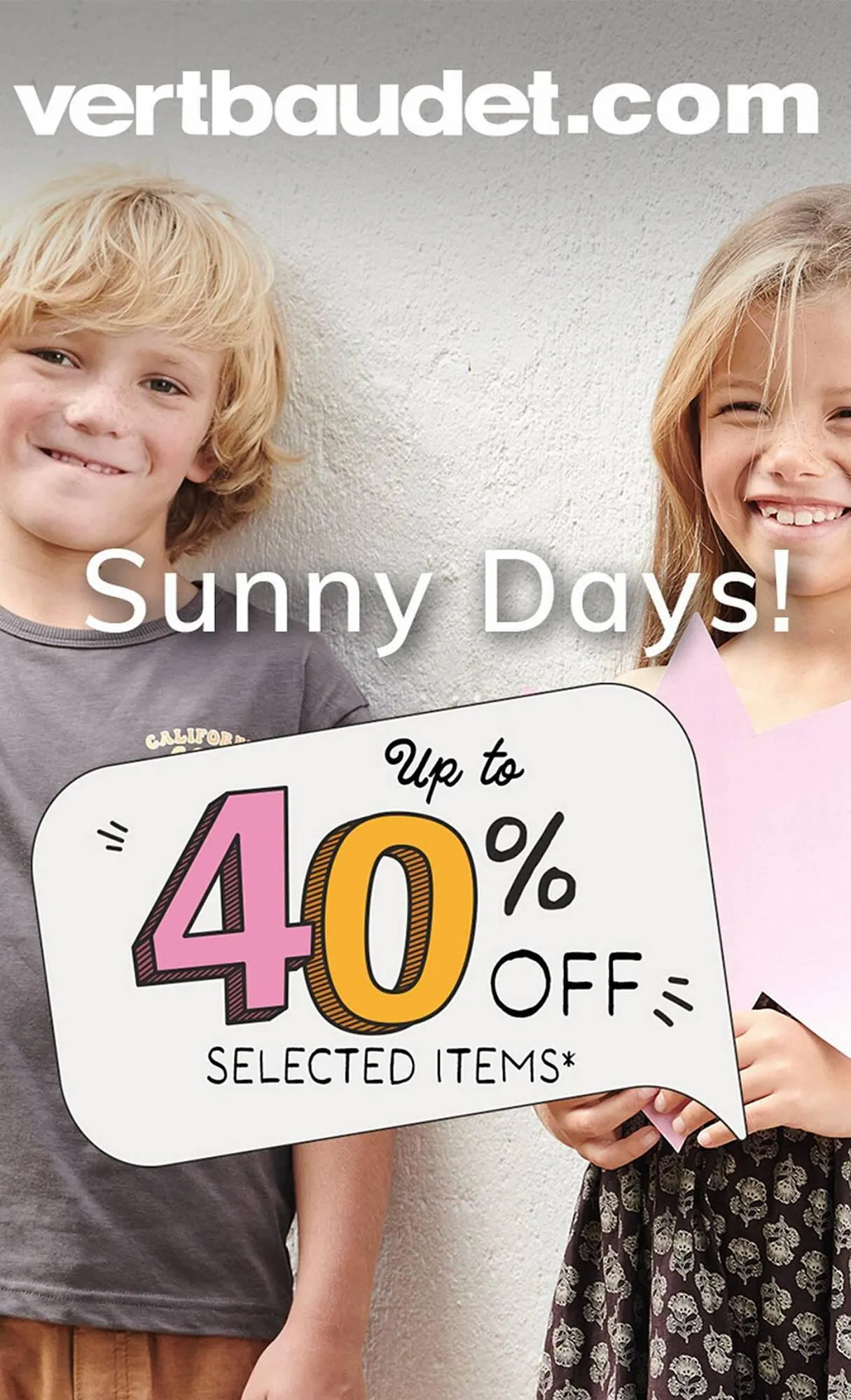 Folheto Folheto Vertbaudet de 29 de agosto até 30 de setembro 2023 - Pagina 1