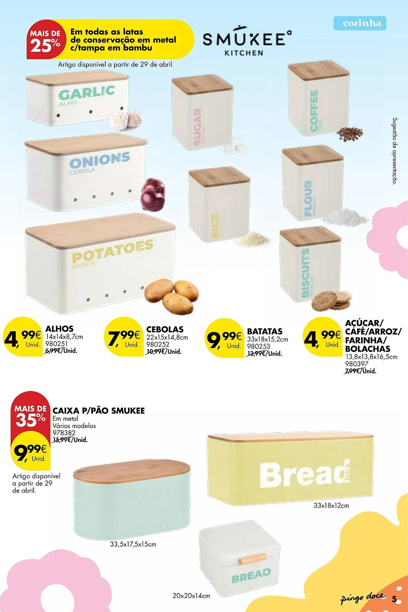 Folheto Folheto Pingo Doce de 22 de abril até 19 de maio 2025 - Pagina 5