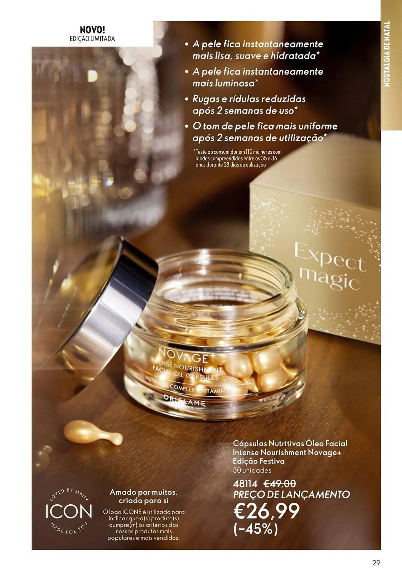 Folheto Catálogo Oriflame de 12 de novembro até 2 de dezembro 2025 - Pagina 29