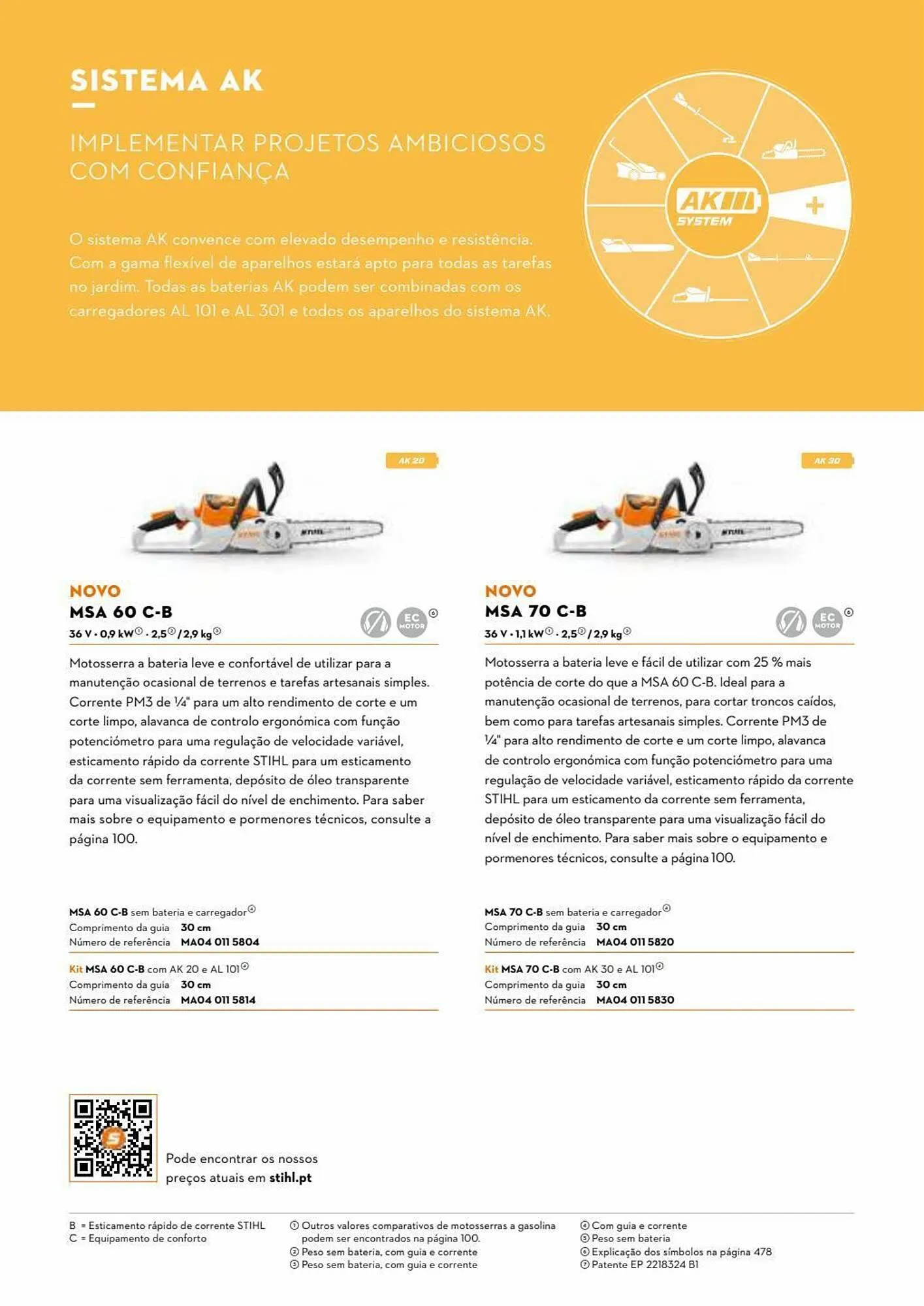 Folheto Folheto Stihl de 3 de julho até 31 de dezembro 2023 - Pagina 50