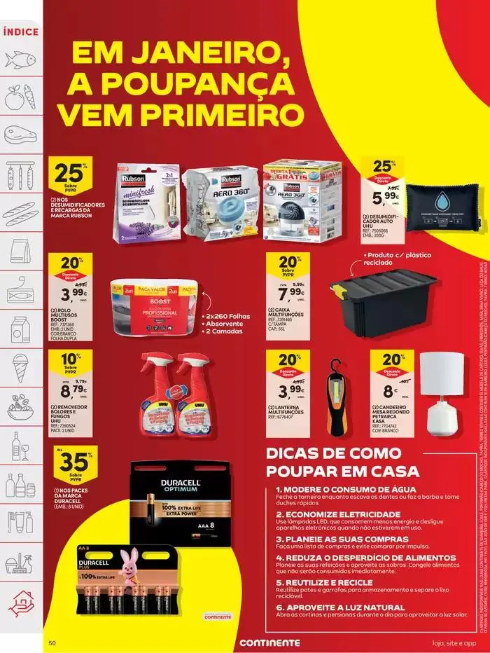 Folheto Semanal: Em janeiro a poupança vem primeiro de 7 de janeiro até 13 de janeiro 2025 - Pagina 50